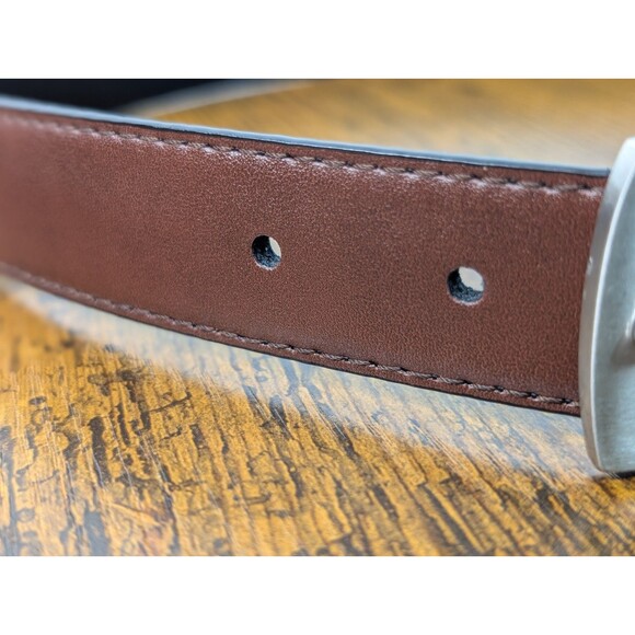 Kids Belt Brown/Black Reversible Med. - Picture 3 of 7